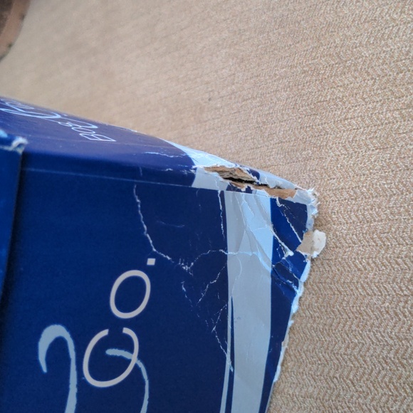 Bos. & Co. Parr Slip on Sandal in Pearl Nubuck and Silver Mirror Size 42/11 - Picture 8 of 8